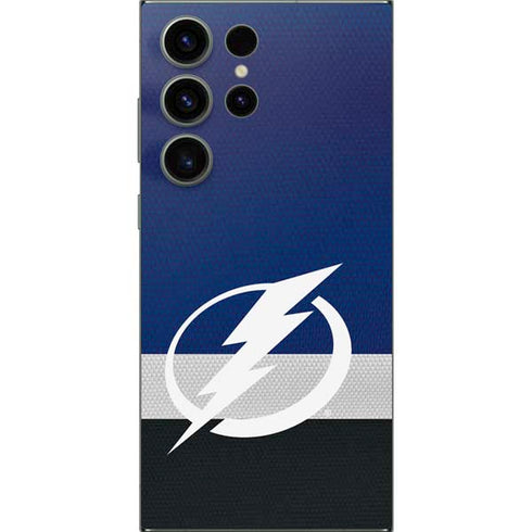 NHL Tampa Bay Lightning Alternate Jersey Galaxy S25 Ultra Skin
